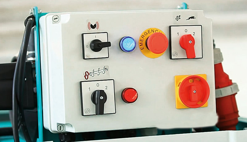 Step-Up 120 Rotor / Stator Pump: Control Panel