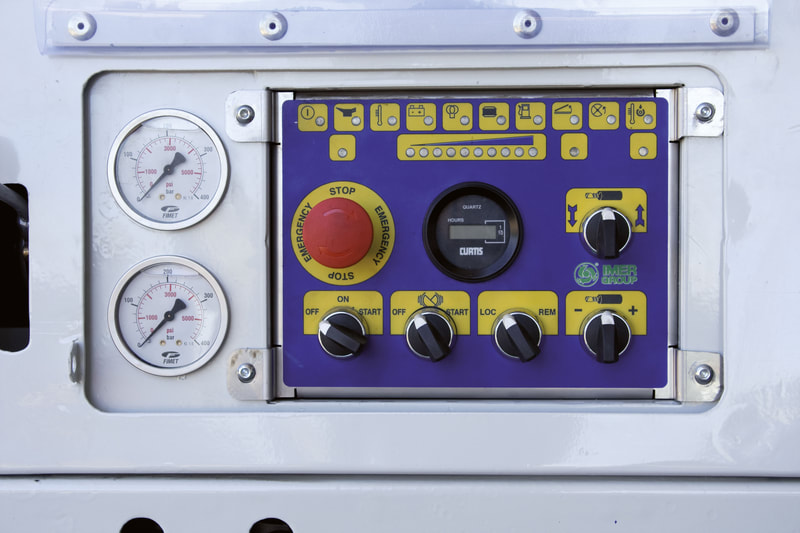 Booster 20 Piston Pump: Control Panel