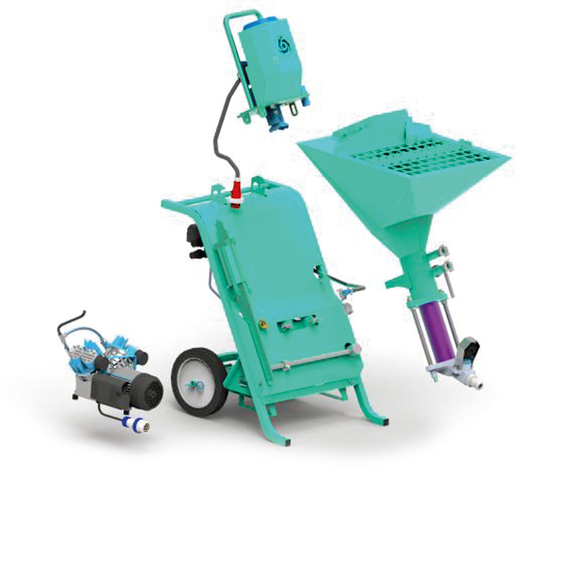 Koine 3.1 Continuous Mixer / Pump: Disassembled