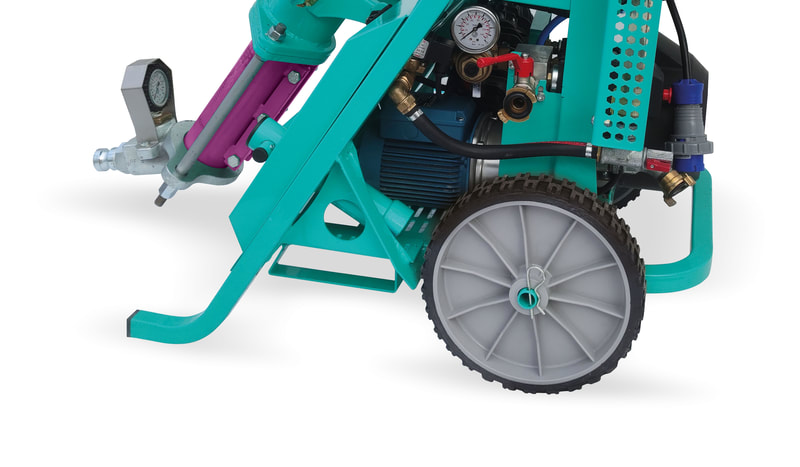 Koine 3.1 Continuous Mixer / Pump: Wheels