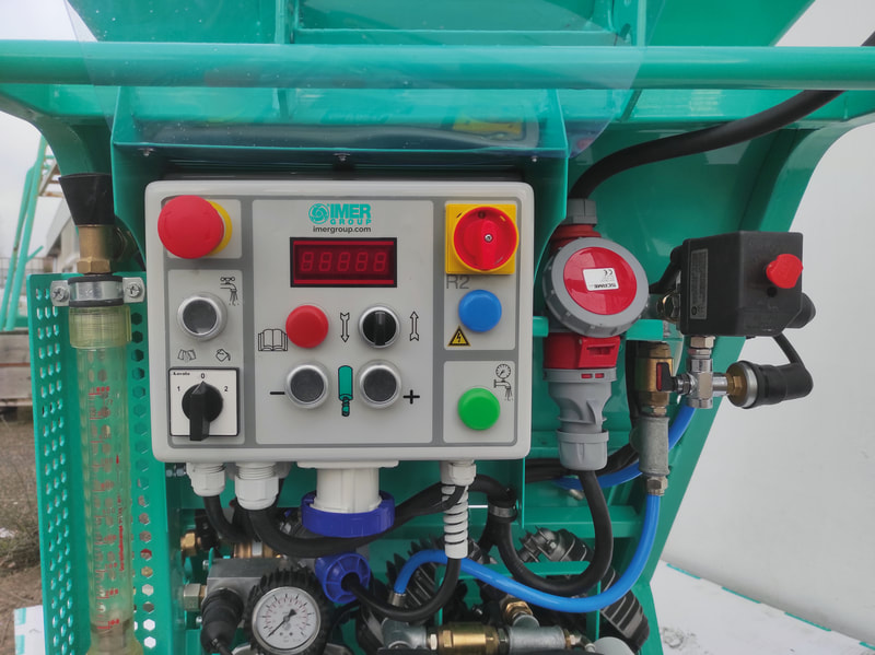 Koine 3.1 Continuous Mixer / Pump: Control Panel