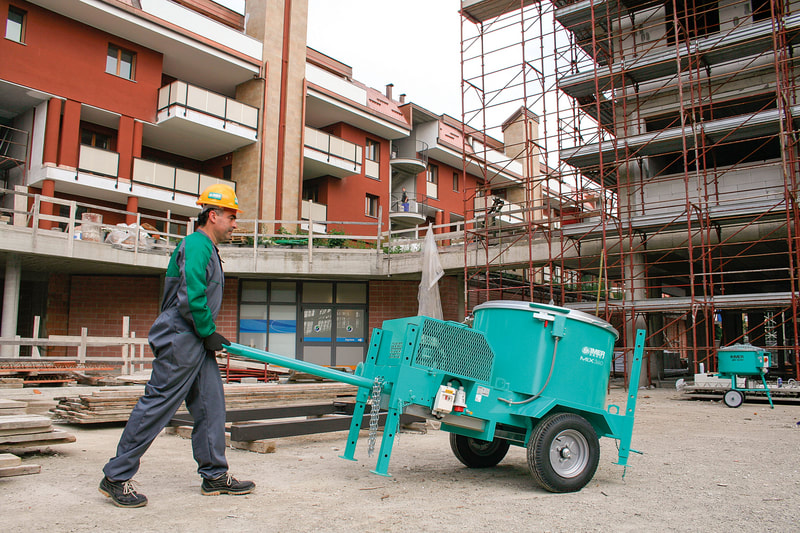 Mix 360 Vertical Shaft Mixer: Placement