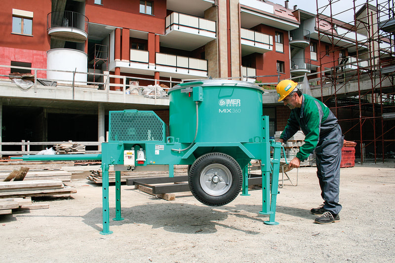 Mix 360 Vertical Shaft Mixer: Discharge