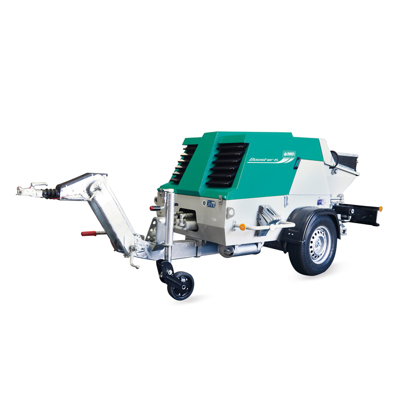 Booster 20 Piston Pump: Front