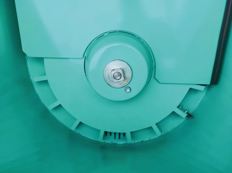 Koine Dual Continuous Mixer / Pump: Feeding Wheel