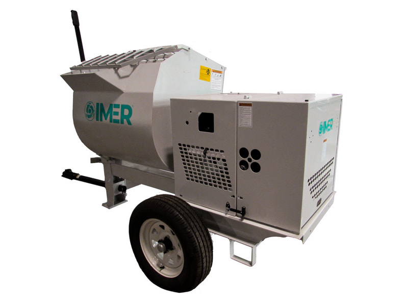 HSM 12 Horizontal Shaft Mixer: Back