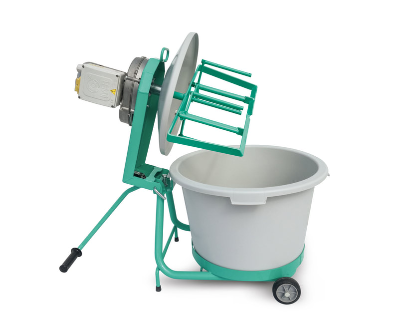 Mix-All 60 Vertical Shaft Mixer: Open