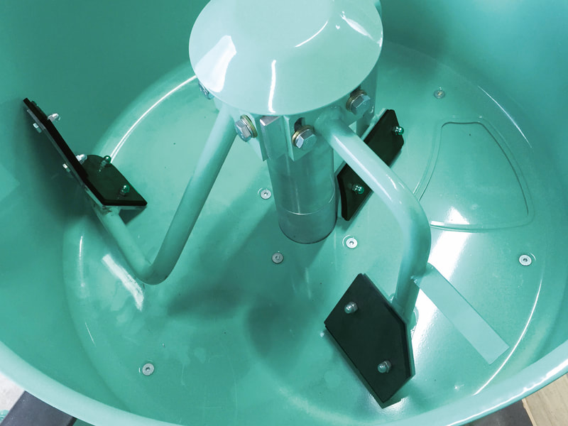 Mix 120 Vertical Shaft Mixer: Rubber Paddle Kit