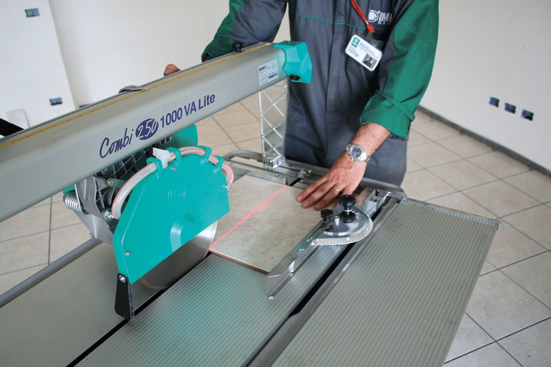 Combicut 250/1000 Overhead Rail Saw: In Use